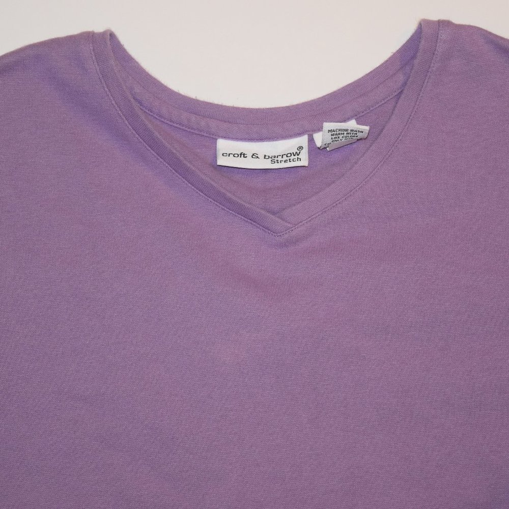 Croft and Barrow Stretch Top Size Large